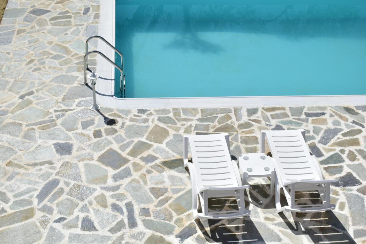 Navy Greece Villa With Swimming Pool & Sea View Makrygialos Dış mekan fotoğraf