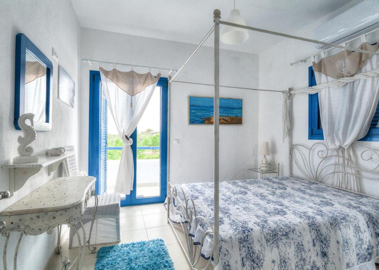 Navy Greece Villa With Swimming Pool & Sea View Makrygialos Dış mekan fotoğraf